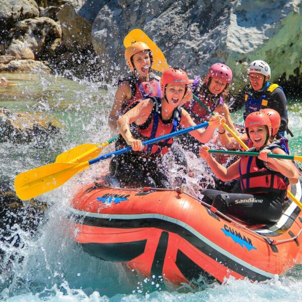 Klasični rafting na Soči